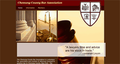 Desktop Screenshot of chemung-county-bar-association.org